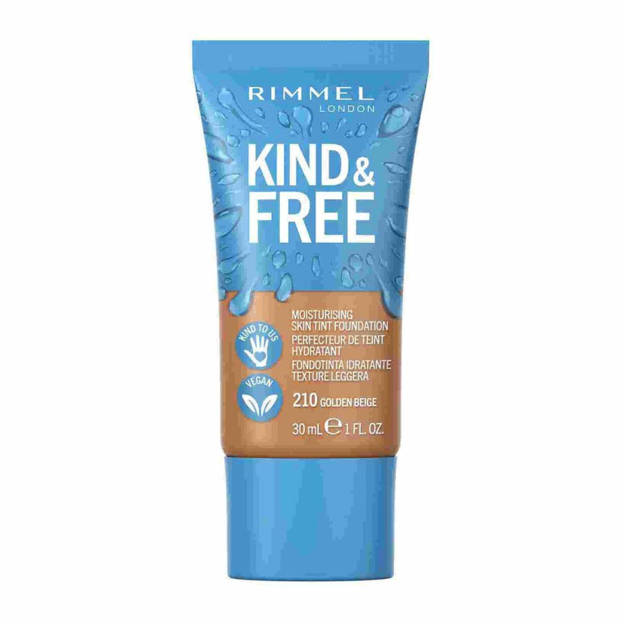 Cremet Make Up Foundation Rimmel London Kind & Free 201-classic beige (30 ml) #1