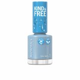 neglelak Rimmel London Kind & Free 152-tidal wave blue (8 ml) #1