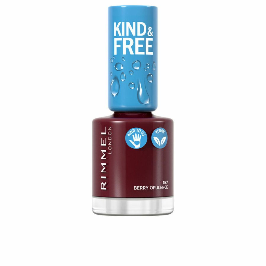 neglelak Rimmel London Kind & Free 157-berry opulence (8 ml) #1