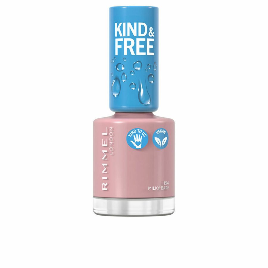 neglelak Rimmel London Kind & Free 154-milky bare (8 ml) #1