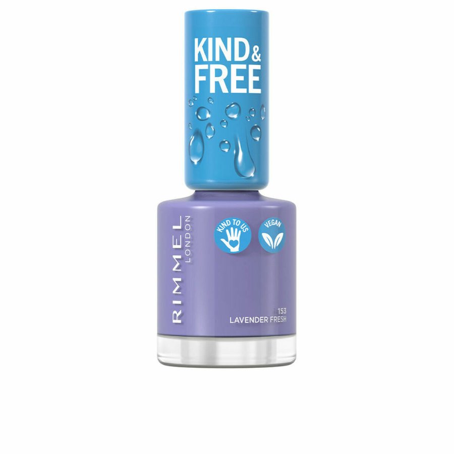 neglelak Rimmel London Kind & Free 153-lavender light (8 ml) #1