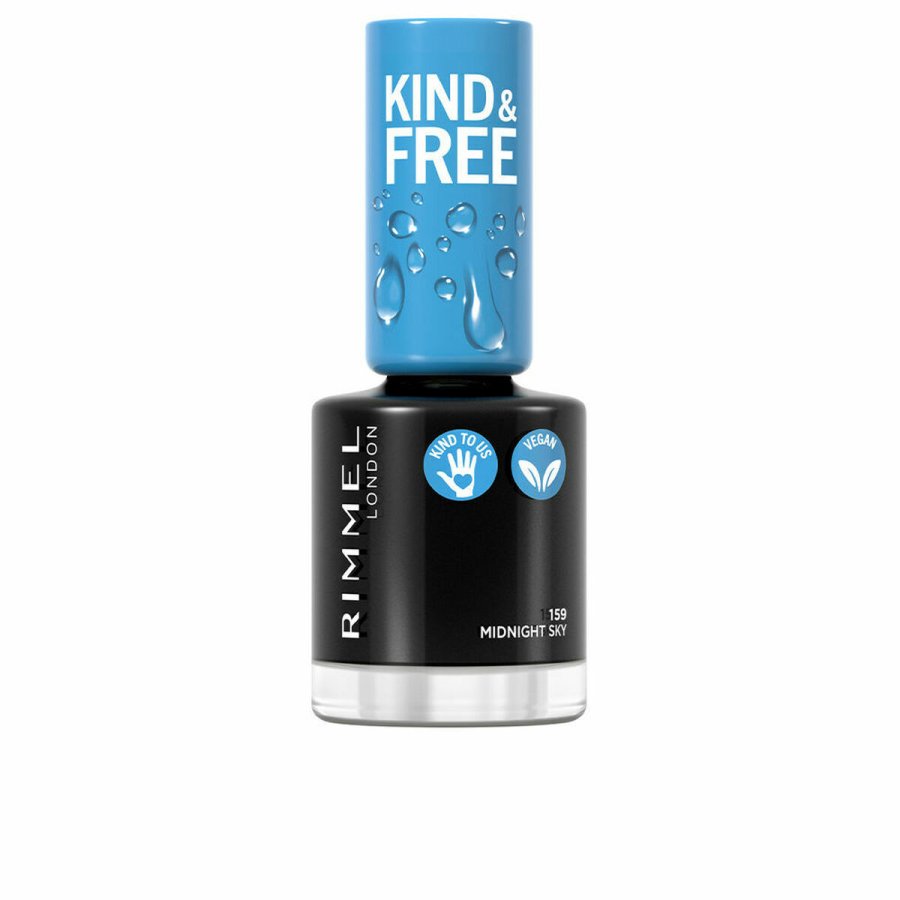 neglelak Rimmel London Kind & Free 159-midnight sky (8 ml) #1