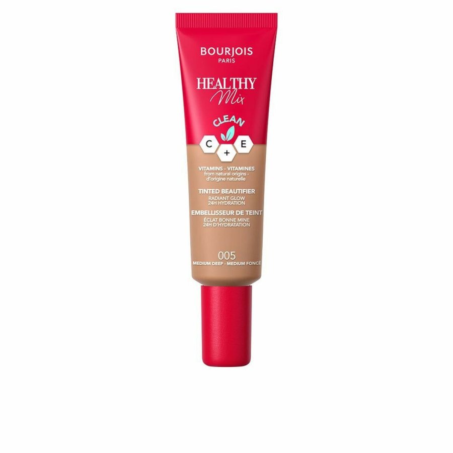 Fugtighedscreme med Farve Bourjois Healthy Mix N 005 (30 ml) #1