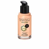 Cremet Make Up Foundation Max Factor Face Finity All Day Flawless 3-i-1 Spf 20 N N45 Warm almond 30 ml #1
