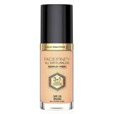 Cremet Make Up Foundation Max Factor Facefinity 3-i-1 Spf 20 N 44-warm ivory 30 ml #1