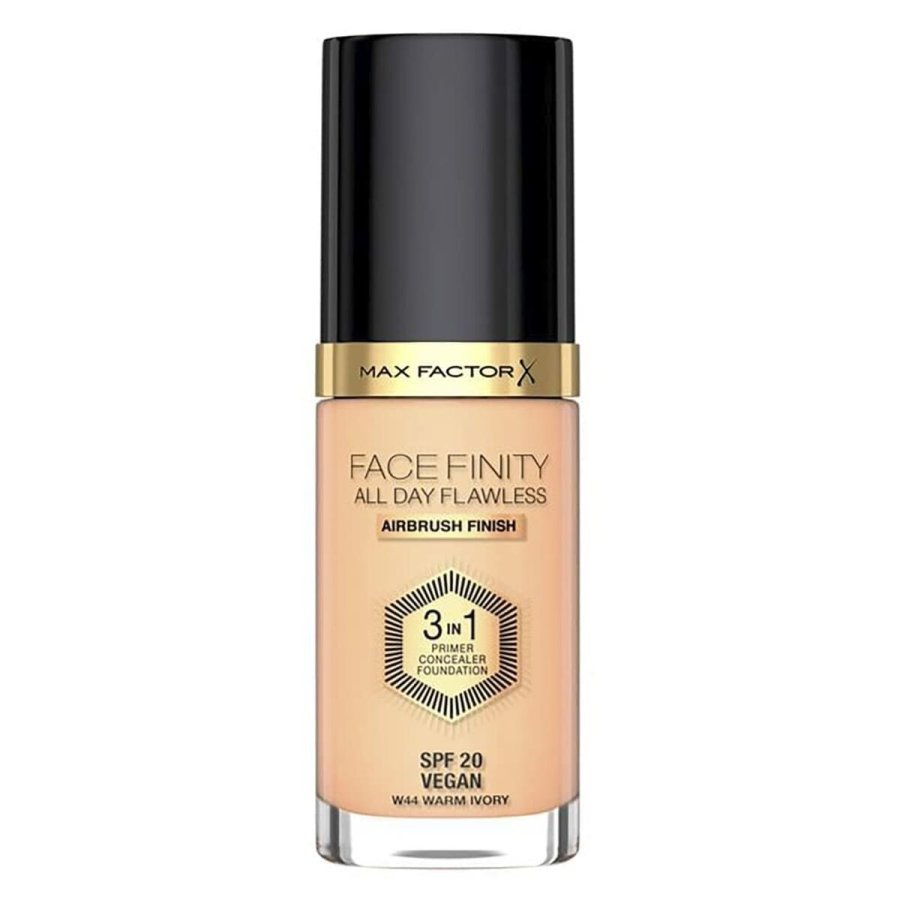 Cremet Make Up Foundation Max Factor Facefinity 3-i-1 Spf 20 N 44-warm ivory 30 ml #1