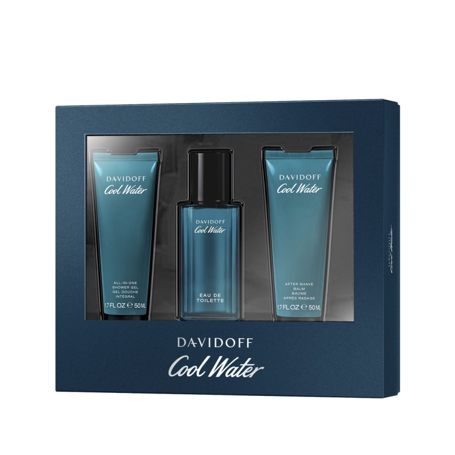 Parfume st til mnd Davidoff EDT Cool Water 3 Dele #1