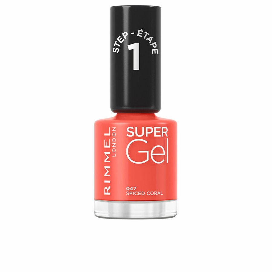 neglelak Rimmel London Super Gel N 047 Spiced coral 12 ml #1