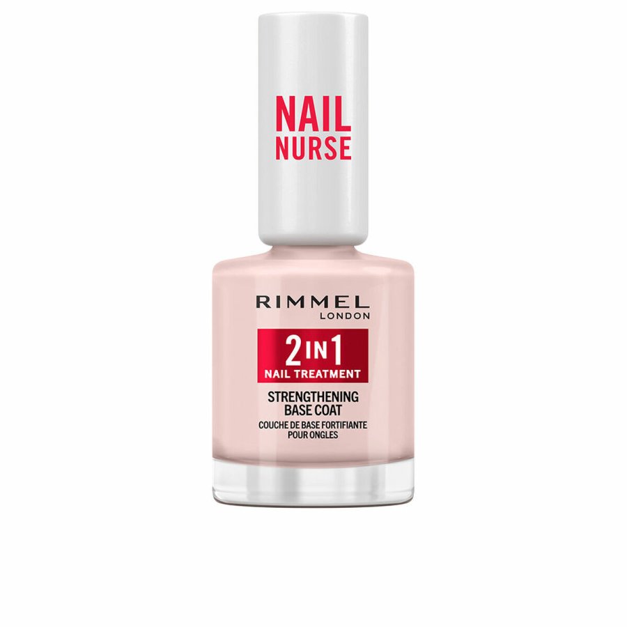 Base Neglegel Rimmel London Nail Nurse In 12 ml 2-i-1 Styrkende Behandling #1