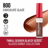 Lipgloss Rimmel London THRILL SEEKER N 800-Chocolate Glaze 10 ml #3