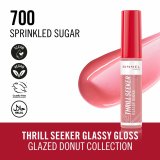 Lipgloss Rimmel London THRILL SEEKER N 700-Sprinkled Sugar 6 ml #3