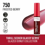 Lipgloss Rimmel London THRILL SEEKER N 750-Frosted Berry 6 ml #3