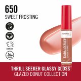 Lipgloss Rimmel London THRILL SEEKER N 650-Sweet Frosting 6 ml #3