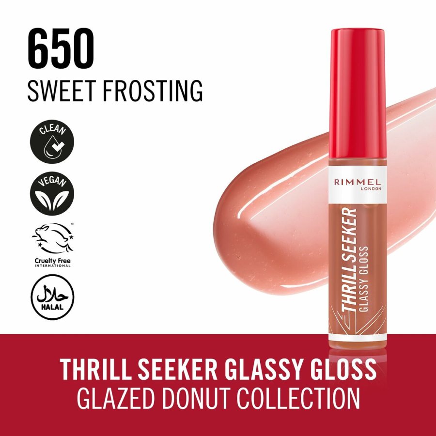 Lipgloss Rimmel London THRILL SEEKER N 650-Sweet Frosting 6 ml #3