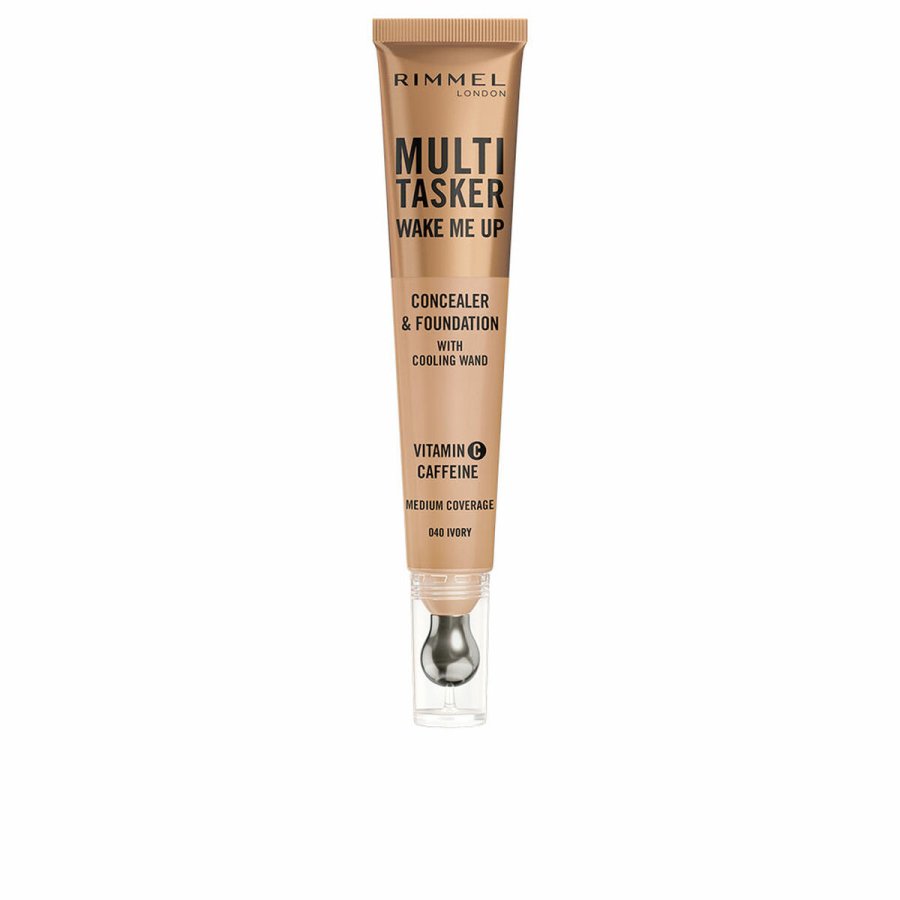Dkcreme til Ansigtet Rimmel London Multi-Tasker Wake Me Up Ivory 20 ml #1