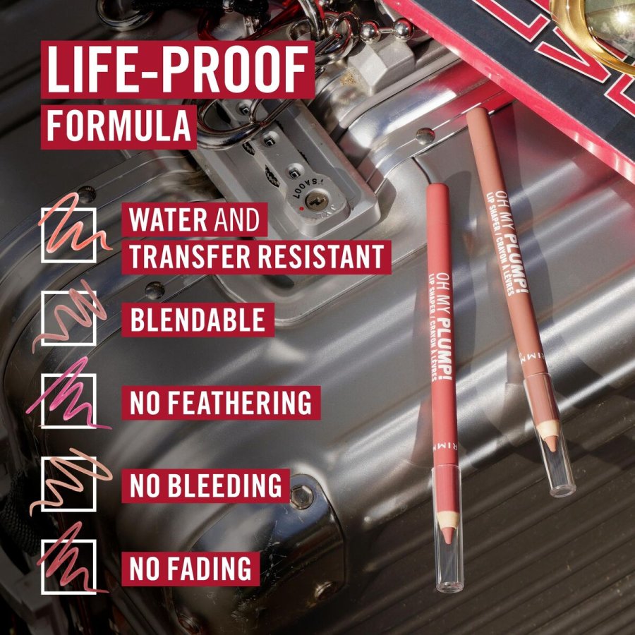 Lbestift Rimmel London OH MY PLUMP! 1,2 g #5