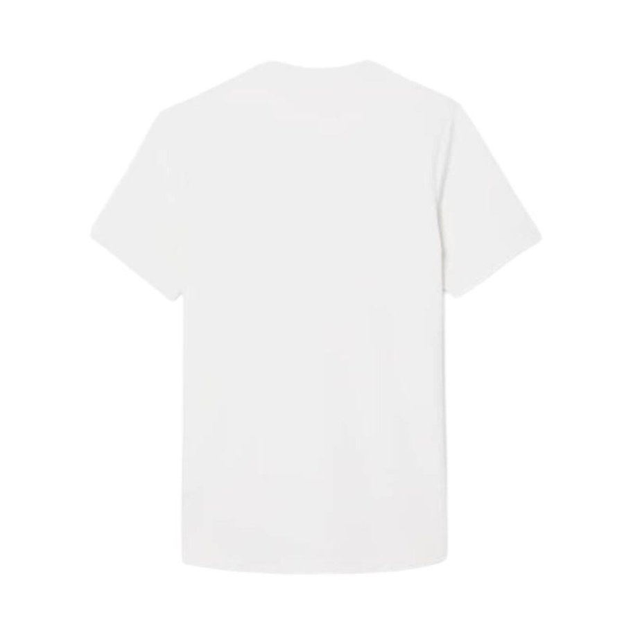 Kort�rmet T-shirt til M�nd Lacoste Core Performance Hvid #2