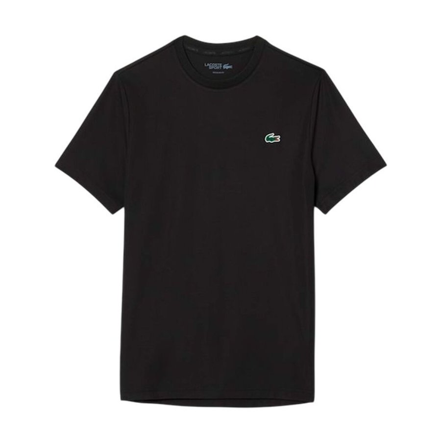 Kort�rmet T-shirt til M�nd Lacoste Core Performance Sort #1