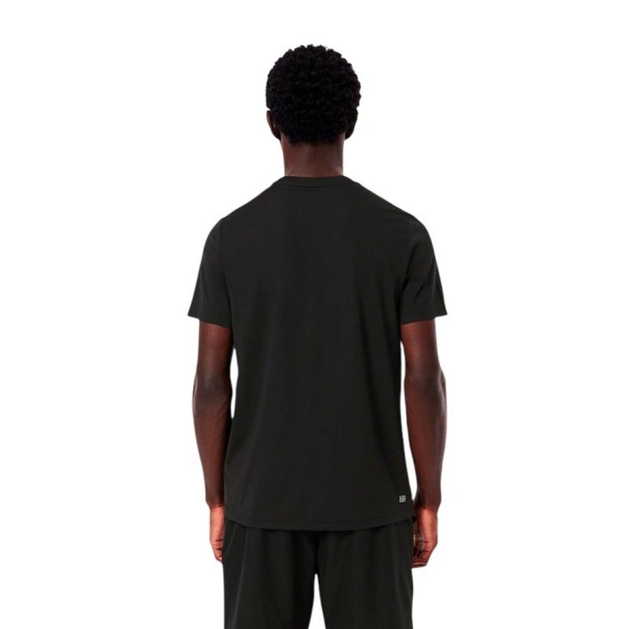 Kort�rmet T-shirt til M�nd Lacoste Core Performance Sort #4