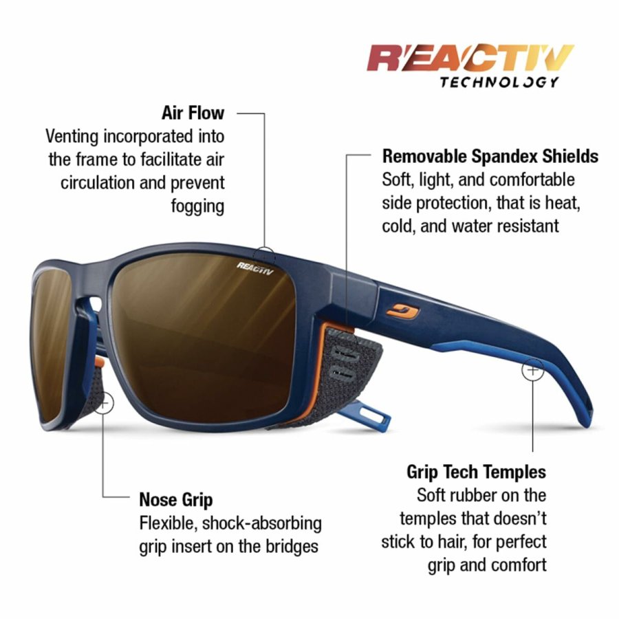 Solbriller Julbo SHIELD Bl� #2