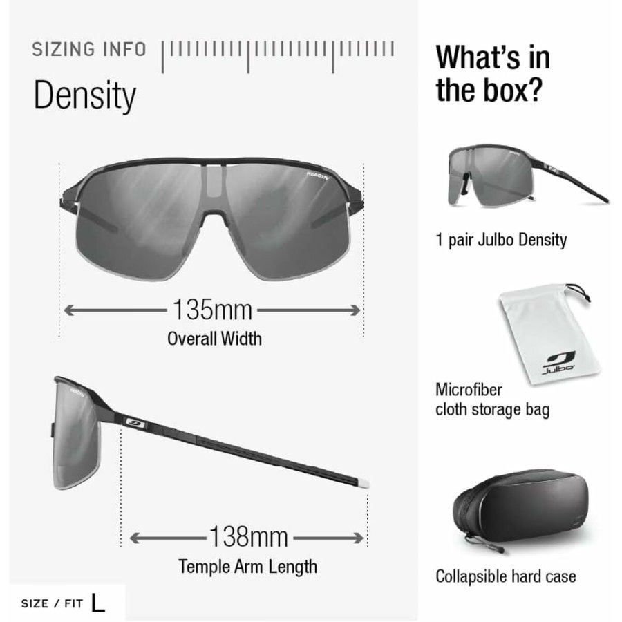 Solbriller Julbo DENSITY Sort #5