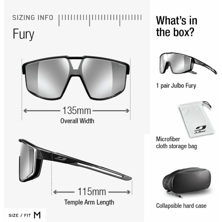 Solbriller Julbo Fury MATT Gr�n #5