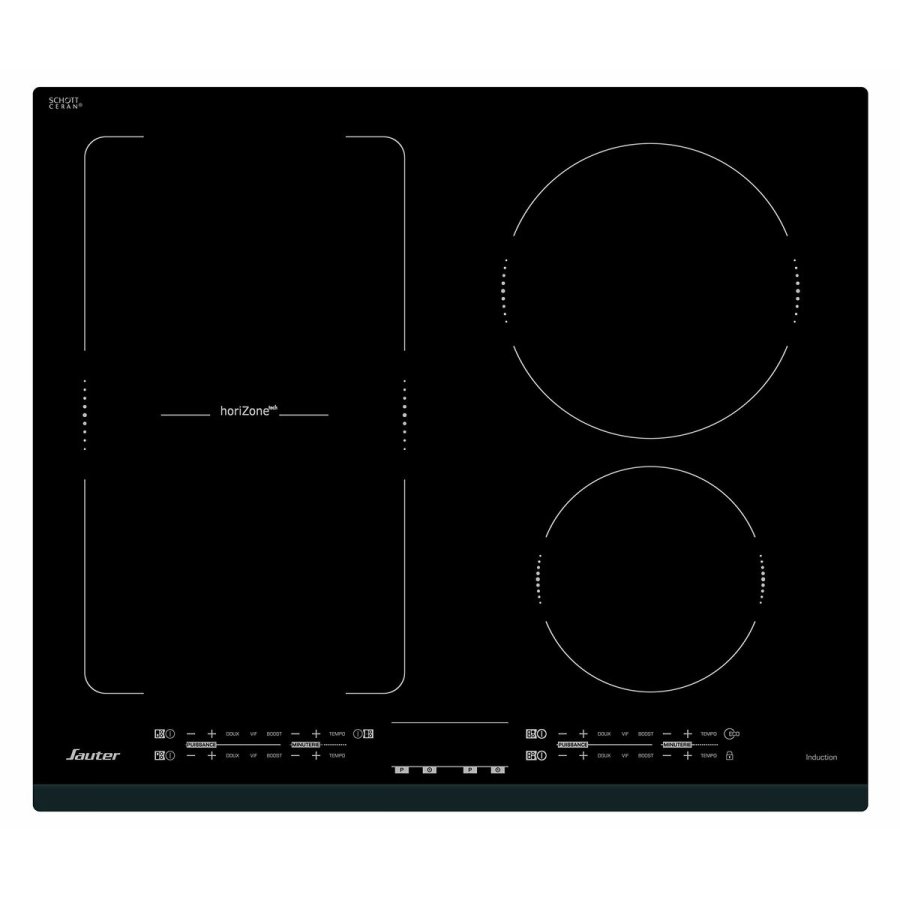 Induktionsplade Sauter SPI4664B 60 cm 5700 W #1