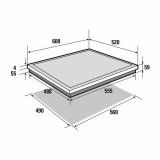 Induktionsplade Sauter SPI4664B 60 cm 5700 W #4