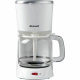 Drip Coffee Machine Brandt CAF1318S Hvid 1000 W 1100 W #1