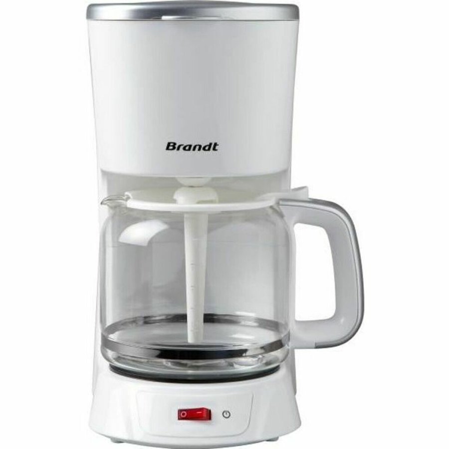 Drip Coffee Machine Brandt CAF1318S Hvid 1000 W 1100 W #1