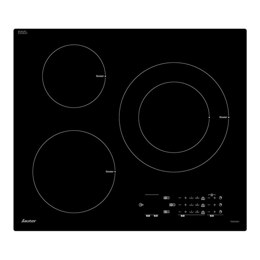 Induktionsplade Sauter SPI6361B 60 cm 7200 W #1