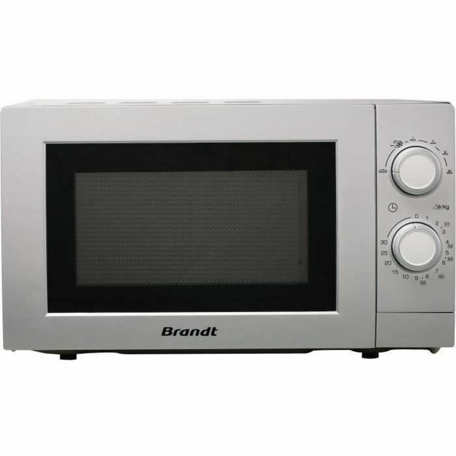 Mikroblgeovnen Brandt 700 W 20 L Slvfarvet 700 W 20 L #1
