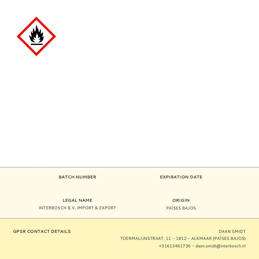 Lighter Polyflame Capsule blselampe Sort #4