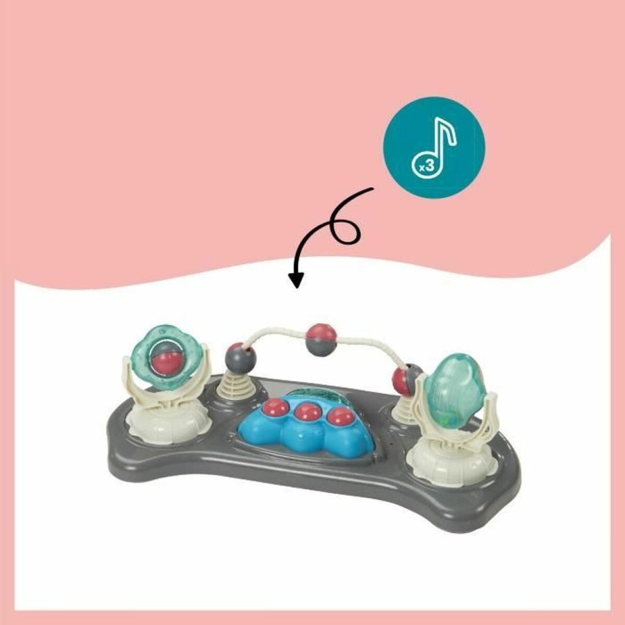 Gstol med hjul Babymoov A040006 Brns Hvid/Gr #5