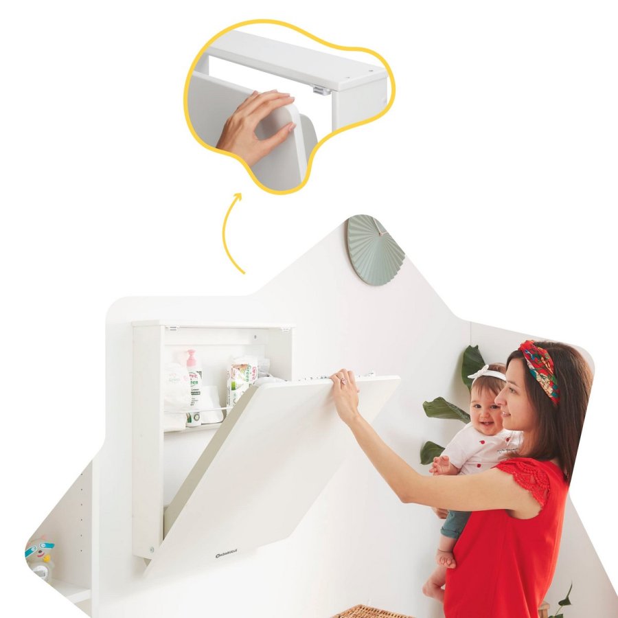 Changer Badabulle Plouf Kompakt Vg Foldbar 46 x 46 x 61 cm #3