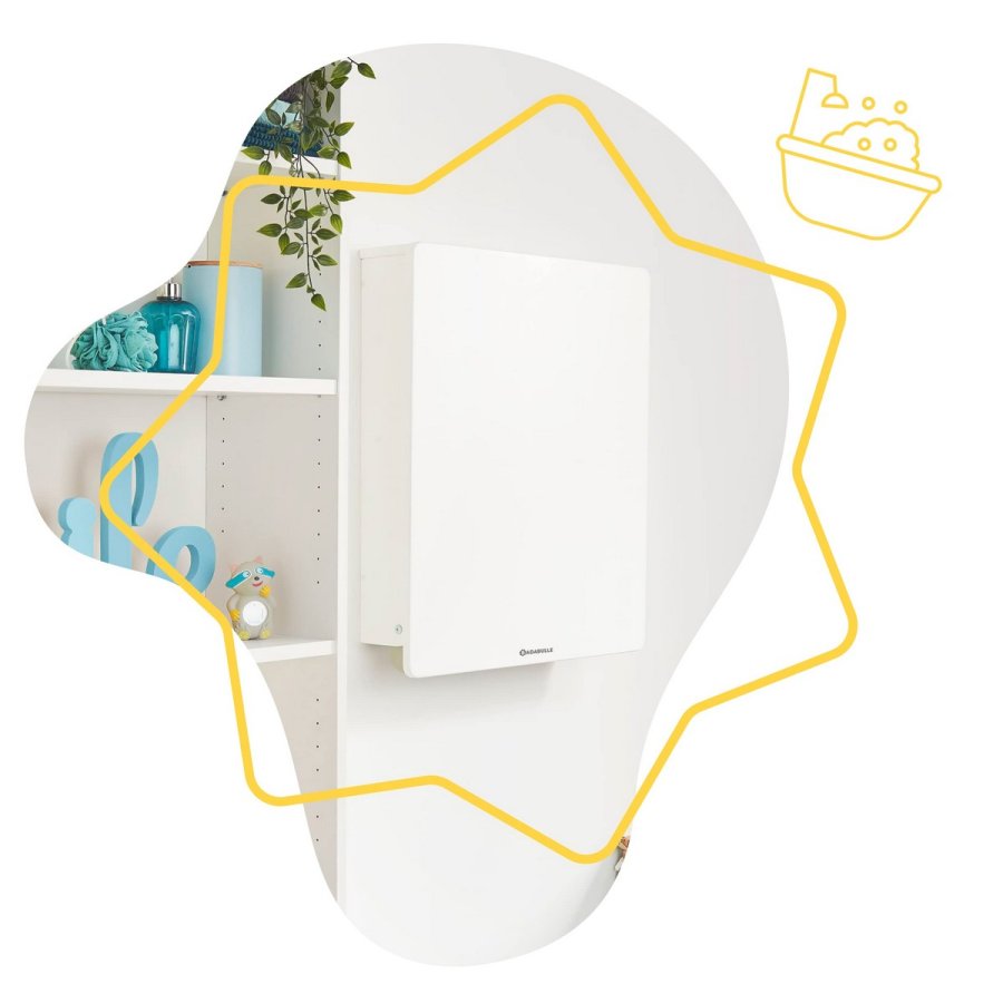 Changer Badabulle Plouf Kompakt Vg Foldbar 46 x 46 x 61 cm #7