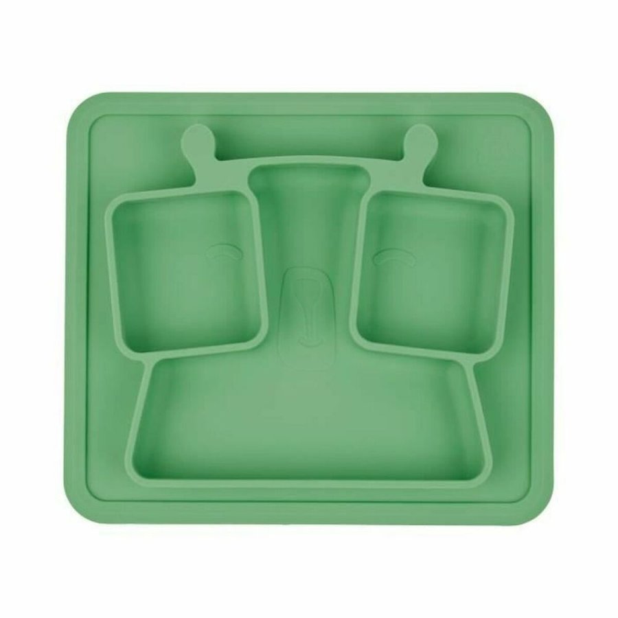 Tallerken Badabulle B005215 Silikone Brns #1
