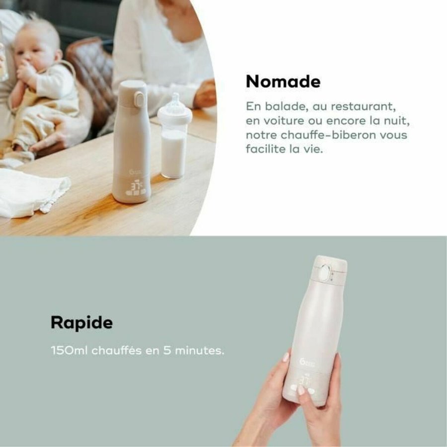 Baby flaskevarmer Babymoov Moov & Feed Beige #4