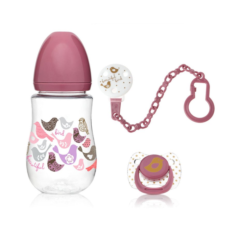 Babys flaske 250 ml Pink #1