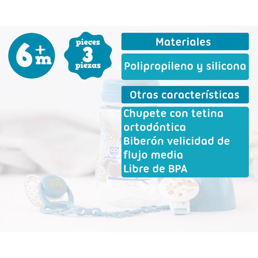 Babys flaske 250 ml Bl #5