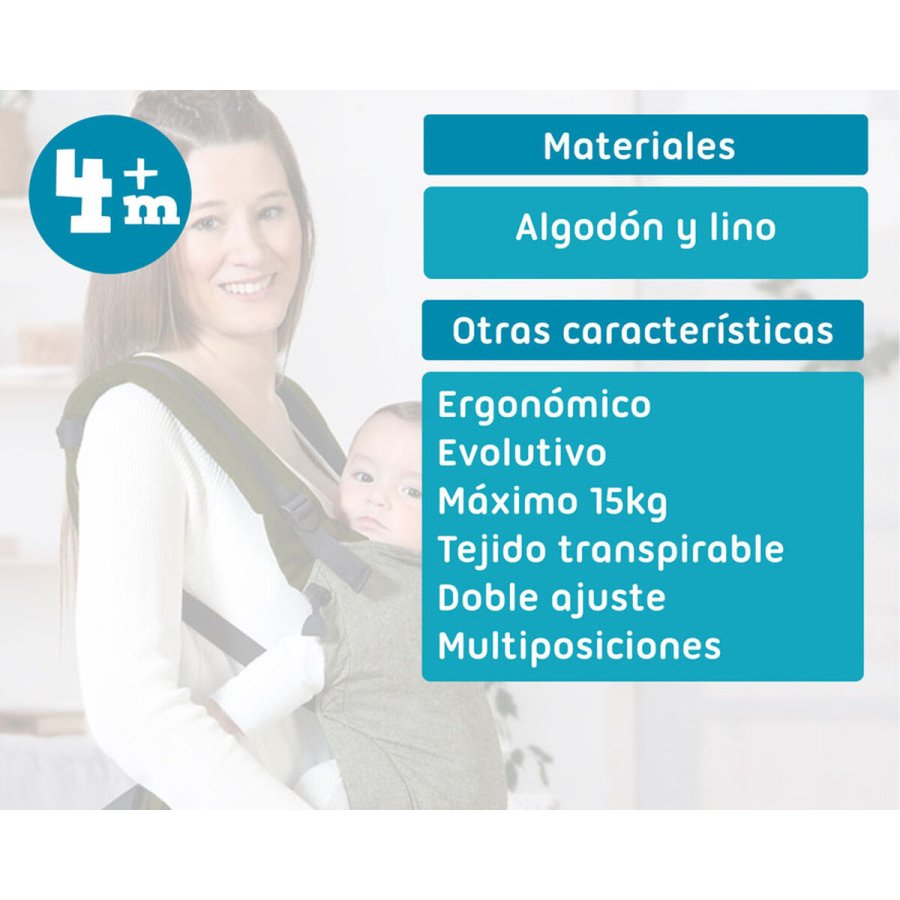 Babyb�rer rygs�k Gr�n + 4 �r 15 kg #5