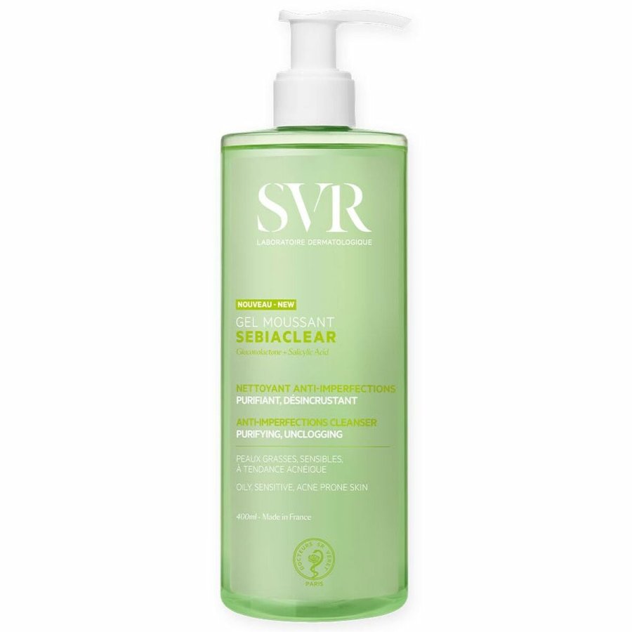 Ansigtsrens i gel-form SVR Sebiaclear #1
