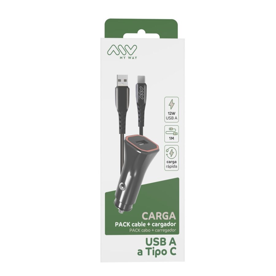 Biloplader Myway 1,2 m Sort #3