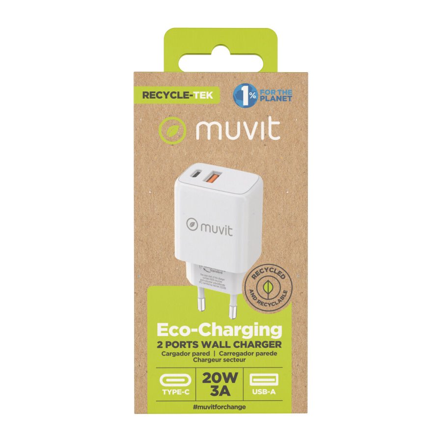 V�goplader Muvit for Change Hvid 18 W 20 W #3
