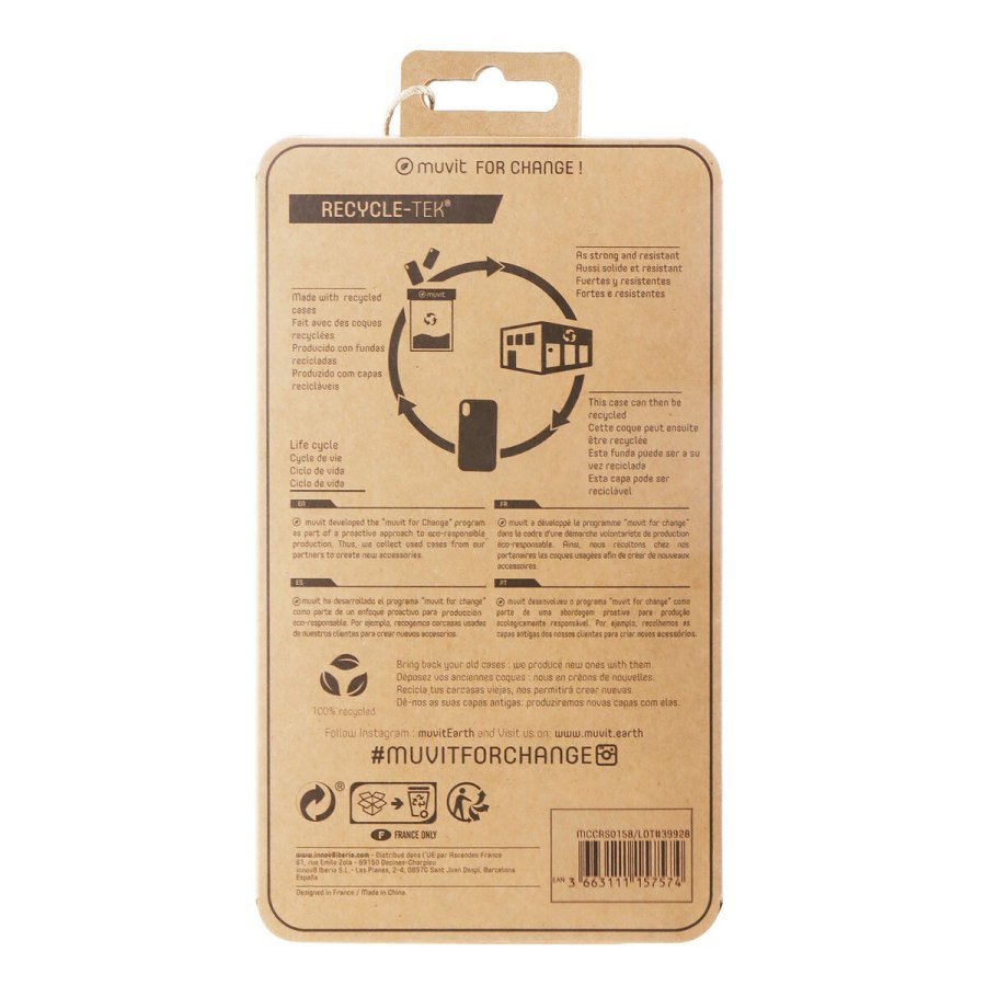 Mobilcover Muvit for Change iPhone 13 Sort #4