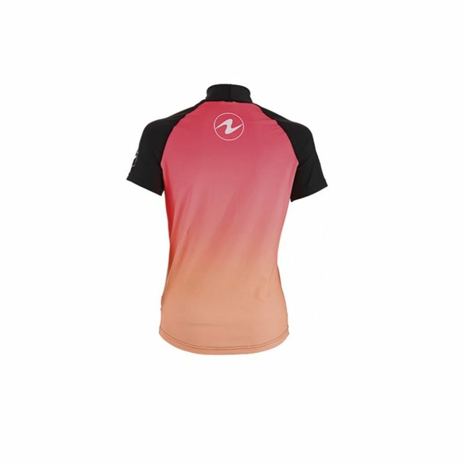 Bade T-shirt Aqua Sphere Rash Guard Pink Dame #3