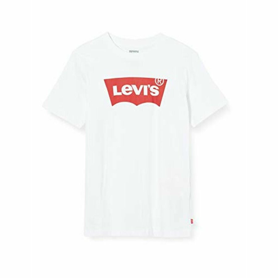Kort�rmet T-shirt til B�rn Levi's 8E8157 Hvid (14 �r) #1