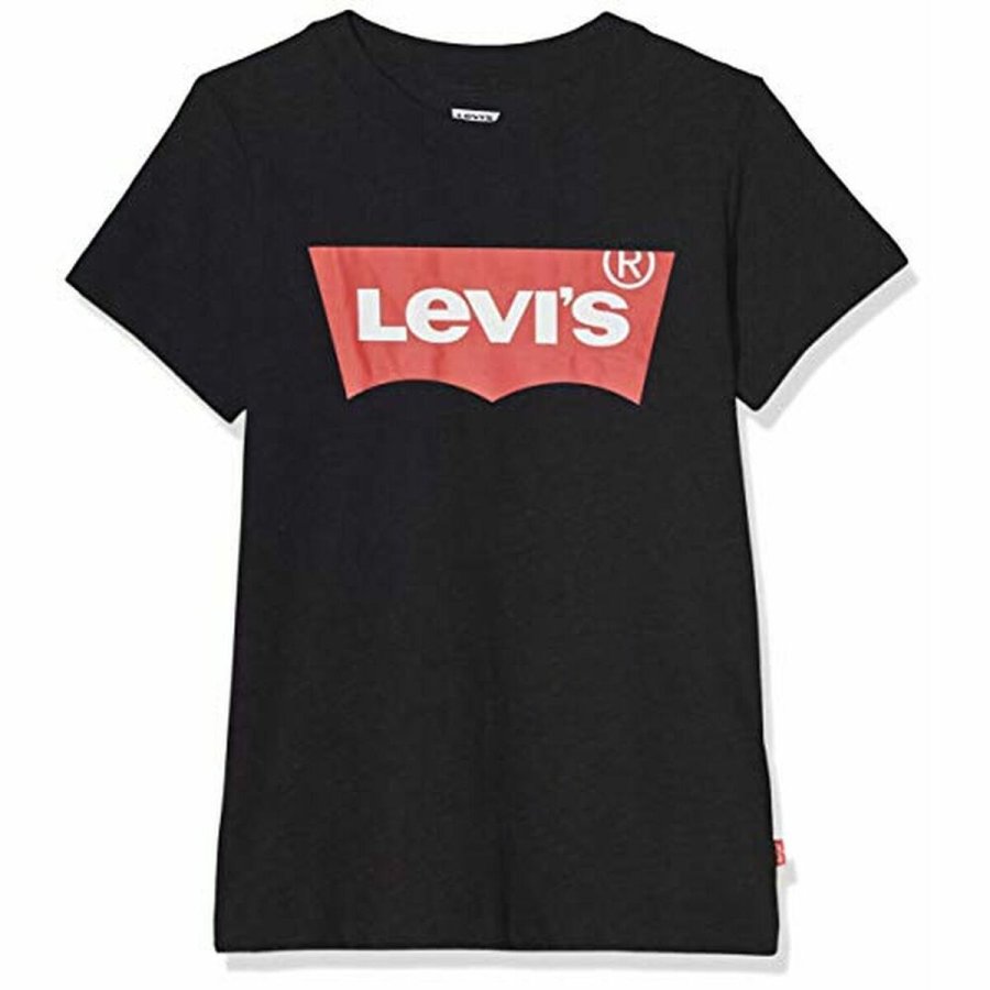 Kort�rmet T-shirt til B�rn Levi's 8157 Sort (14 �r) #1