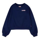 Sweatshirt uden htte til piger Levi's Benchwarmer Mrkebl #1