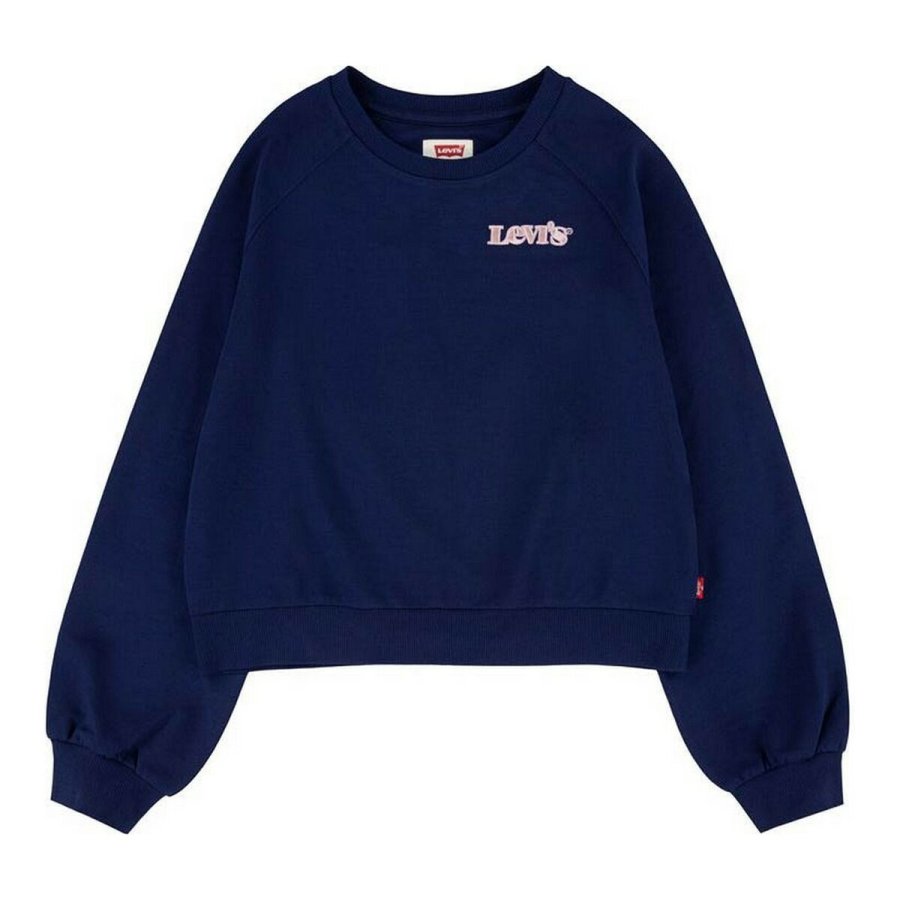 Sweatshirt uden htte til piger Levi's Benchwarmer Mrkebl #1